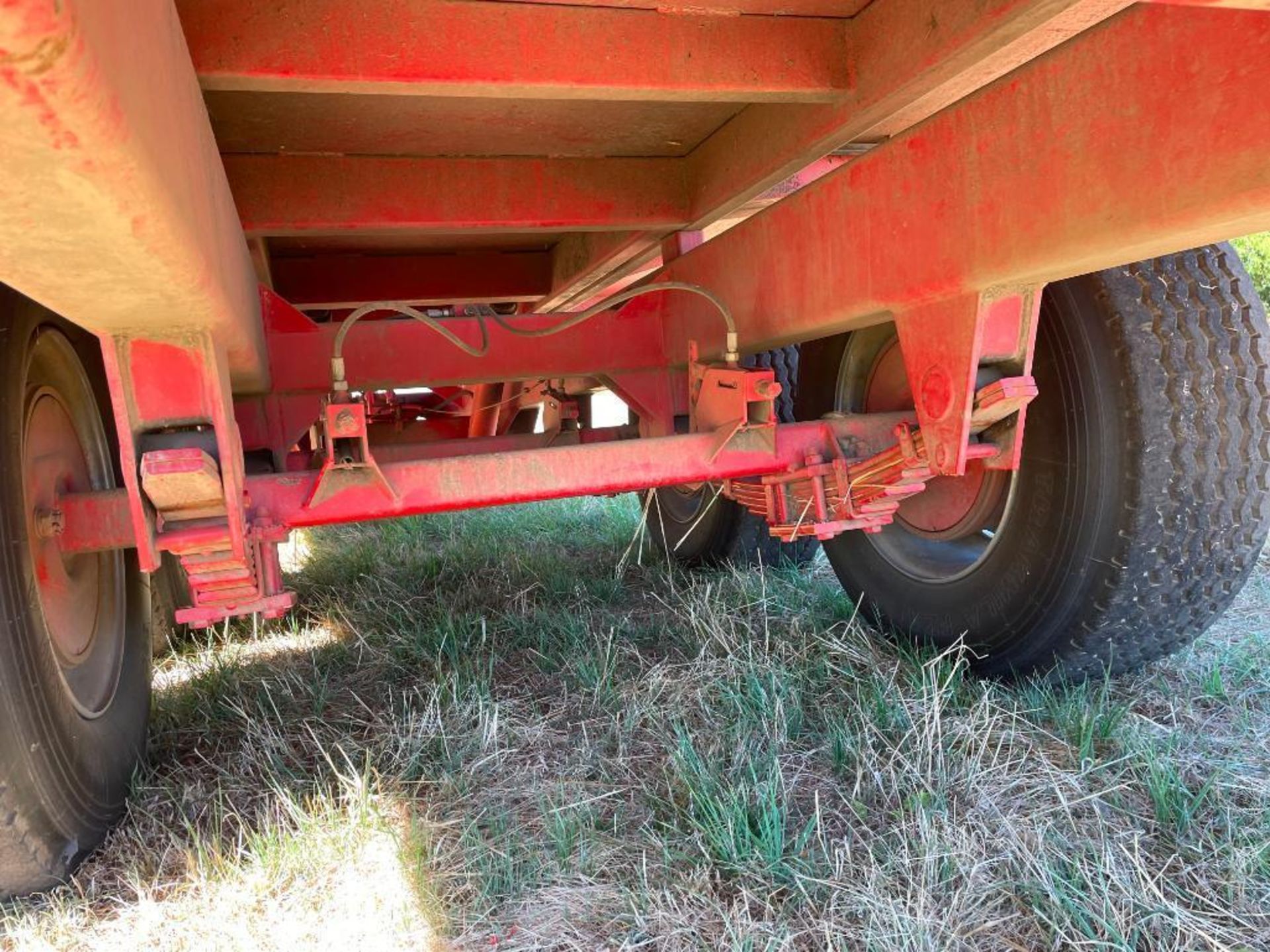 2008 AS Marston ACE Fen 14 14t grain trailer with sprung drawbar, rollover sheet, hydraulic tailgate - Image 10 of 10