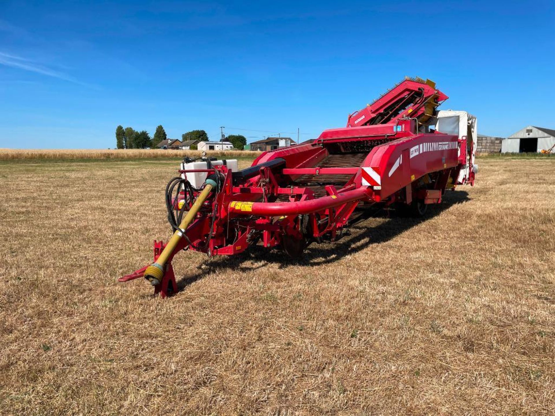 2008 Grimme GT170M twin row potato harvester with 4 man picking table, single MultiSep, Martin Lishm - Image 6 of 27