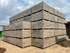 Approx. 60No. standard 6' x 4' x 3' 1t potato boxes. Located at Engine Farm, PE7 3PR NB: Please note