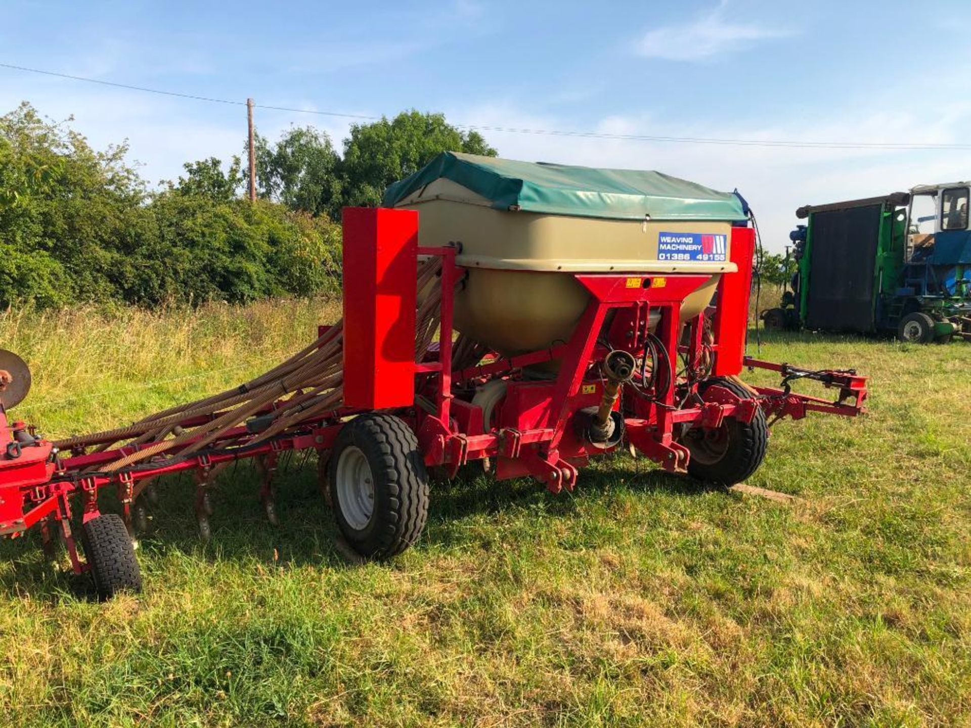 2006 Weaving 6m tine drill complete with bout markers c/w MFDC 100 control box. Approximate 4000 acr - Image 18 of 20