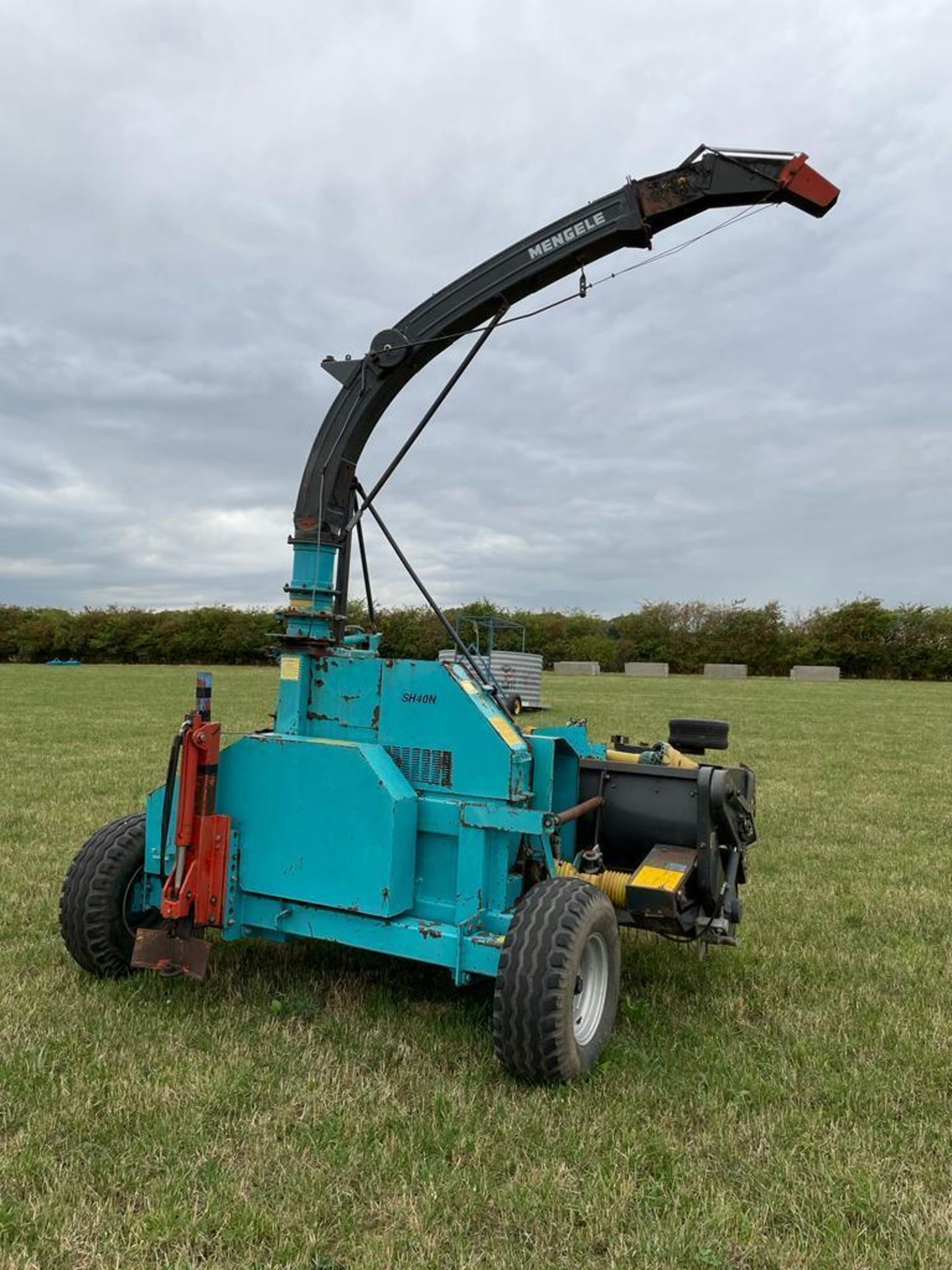 2000 Reco Mengele SH40N trailed forage harvester, 6' pick up bed, rear hitch, PTO driven ​​​​​​​Manu - Image 5 of 7