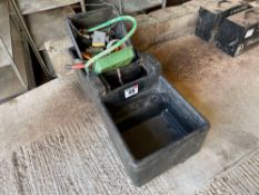 1 No. water trough and fixings