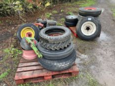 Quantity of misc tyres