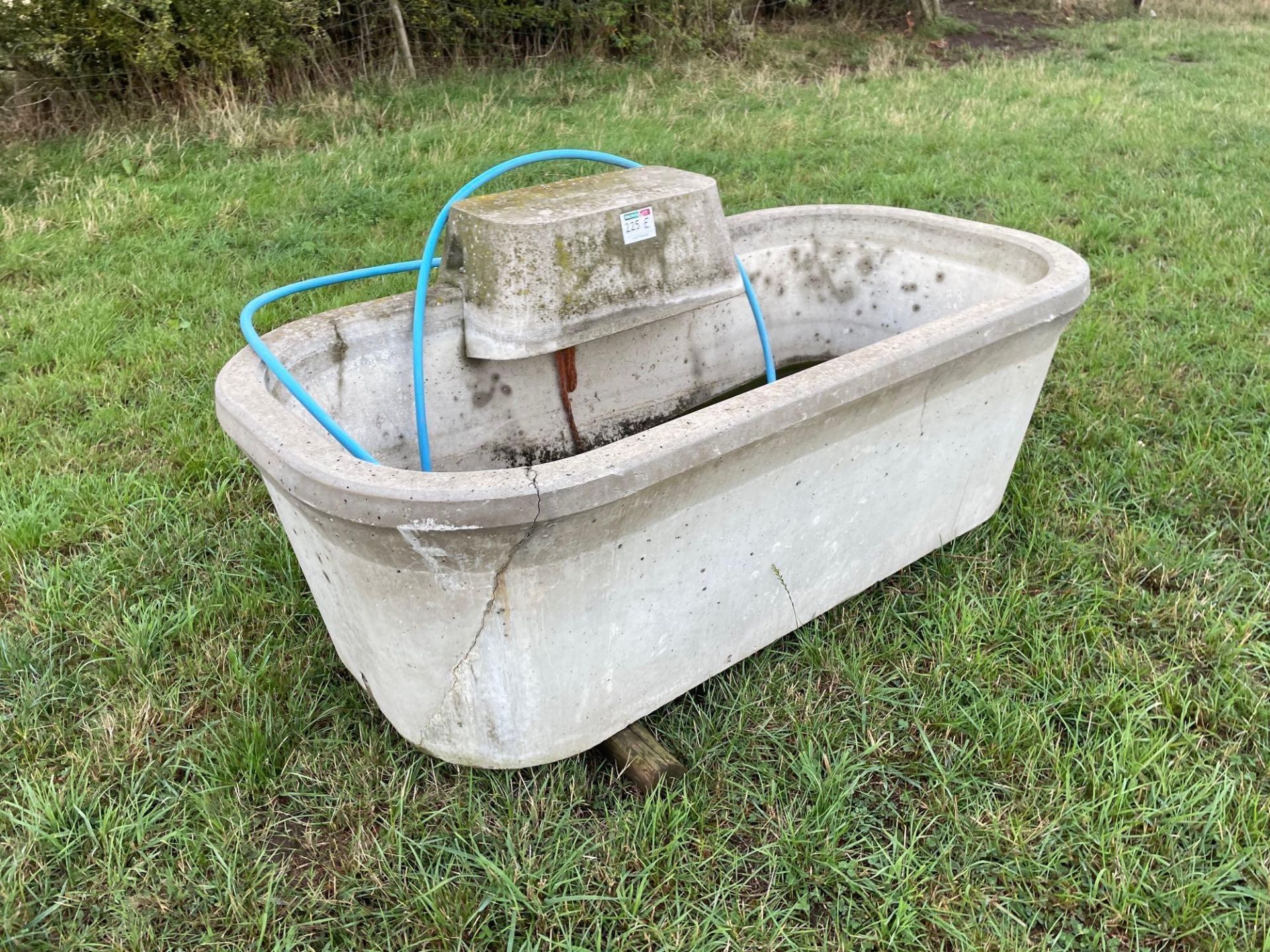 1No. Concrete Water Trough (cracked)