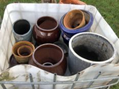 Quantity plant pots