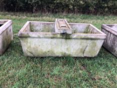 1No. concrete water trough