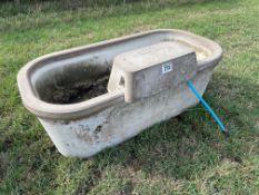 1No. concrete water trough