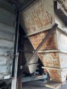 2No 10t Industrial grain bins, sold in situ, buyer to remove