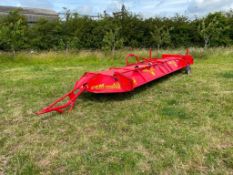 CTM Weed Surfer 6m rotary topper, 10 rotors, PTO driven with end tow kit and high lift kit. Serial N