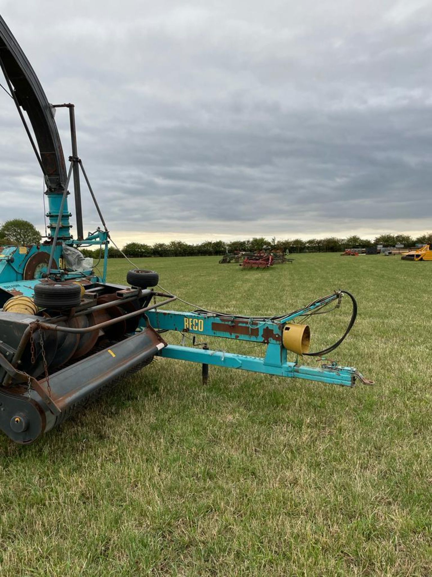 2000 Reco Mengele SH40N trailed forage harvester, 6' pick up bed, rear hitch, PTO driven ​​​​​​​Manu - Image 3 of 7