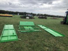 18' Silage side extensions and auto tailgate to fit AW-Trailers 10t grain trailer