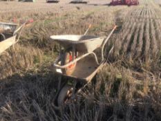 2No wheel barrows. NO VAT