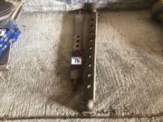 9 hole tractor drawbar and surplus drawbar