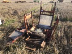 Winsam cab suited to a Nuffield tractor c/w doors. NO VAT