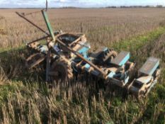 Webb 6 row beet drill, linkage mounted