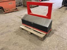 Storage Box with Quickie Front Loader Brackets