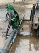 Irrigator Pull Out Bar c/w Hydraulic Hoses