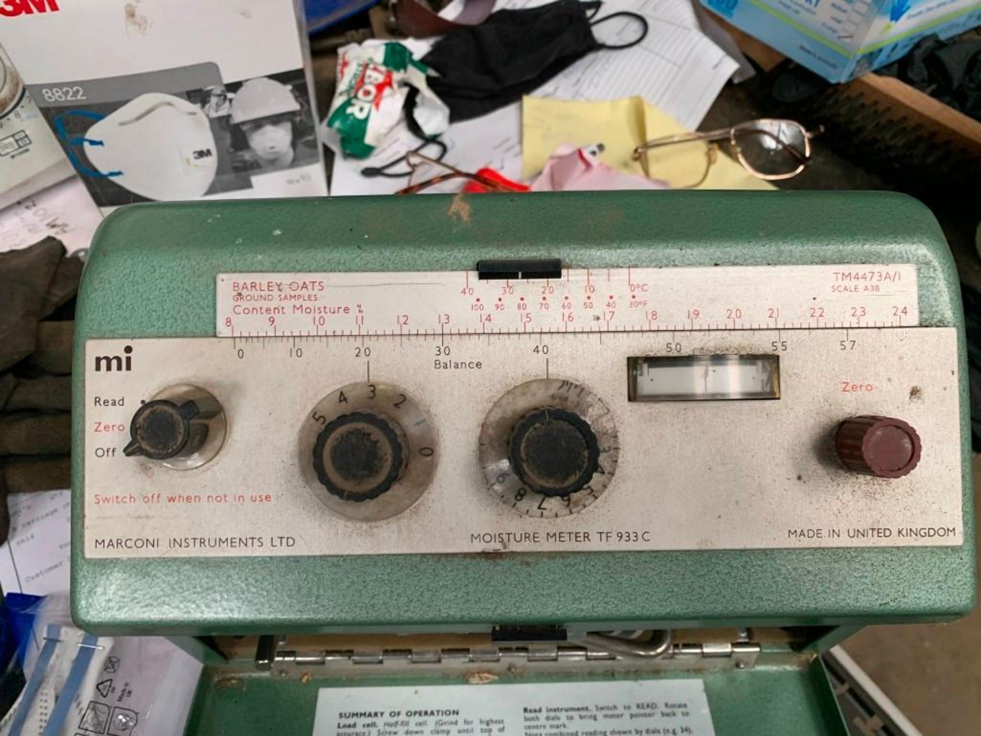 Marconi TF933C Moisture Meter - Image 2 of 3