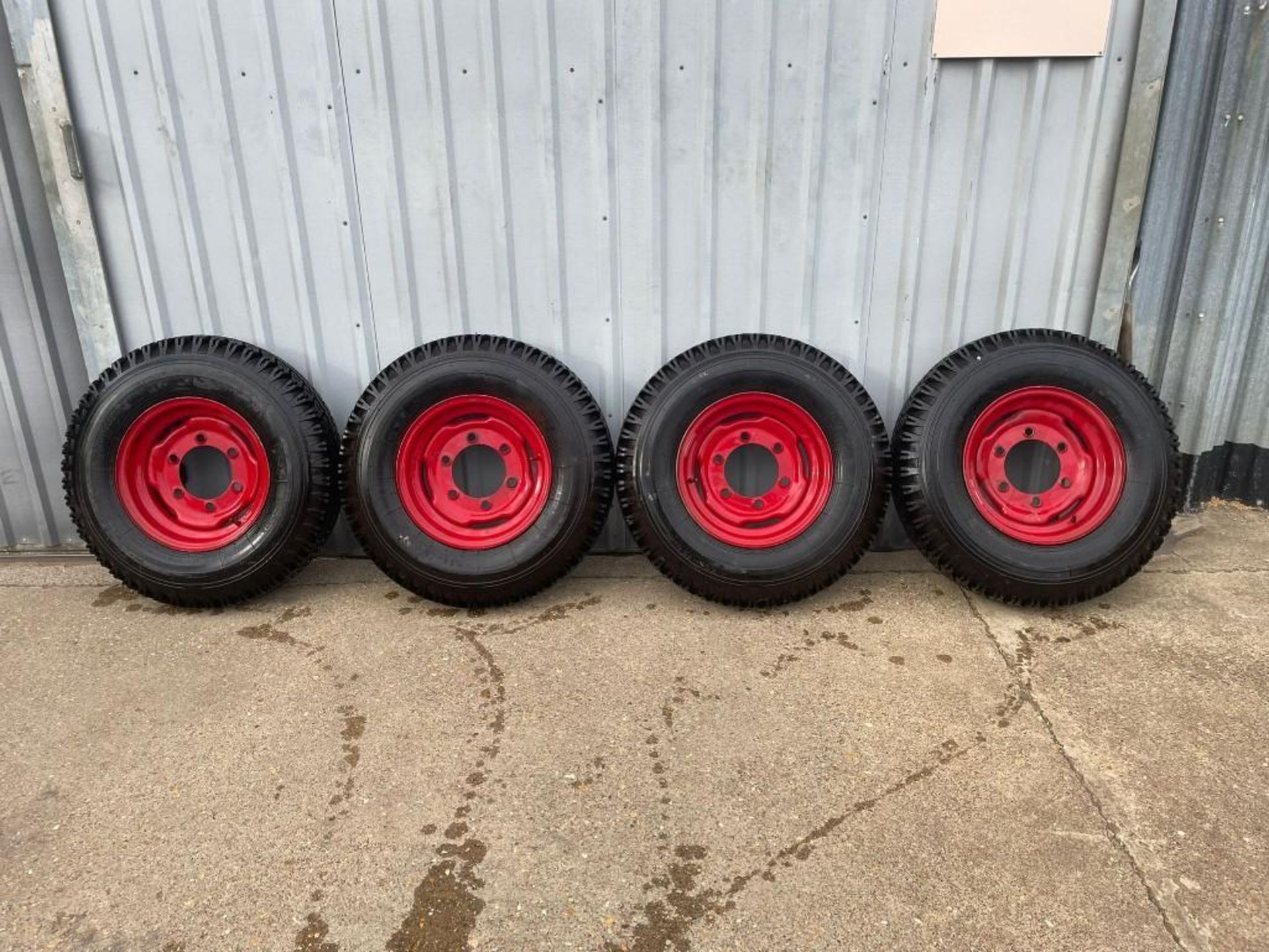 4 No. Victoria 7.5-16C Wheels and Tyres