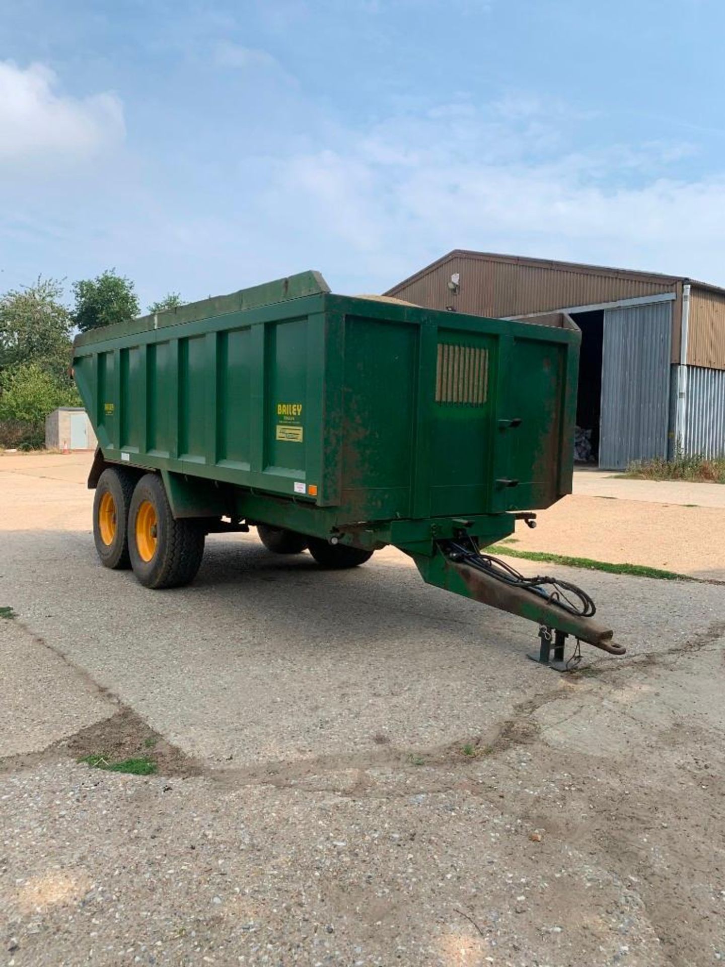 1996 Bailey 12T Tandem Axle Dump Trailer - Image 2 of 9