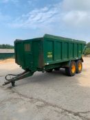 1996 Bailey 12T Tandem Axle Dump Trailer