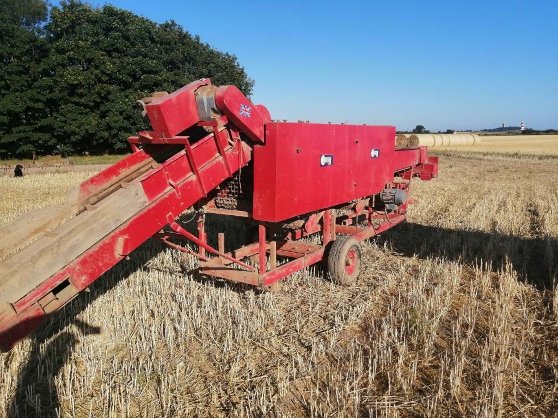 Tong Twin Screen Potato Grader