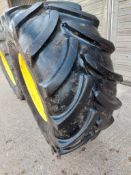 2 No. Firestone IF 600/65 R28 Wheels & Tyres Tyres