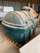 Bunded 1,800L Plastic Oil Tank