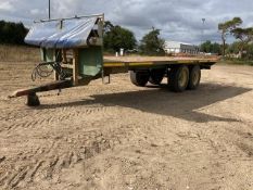 2002 Bailey 14T Flat Bed Trailer