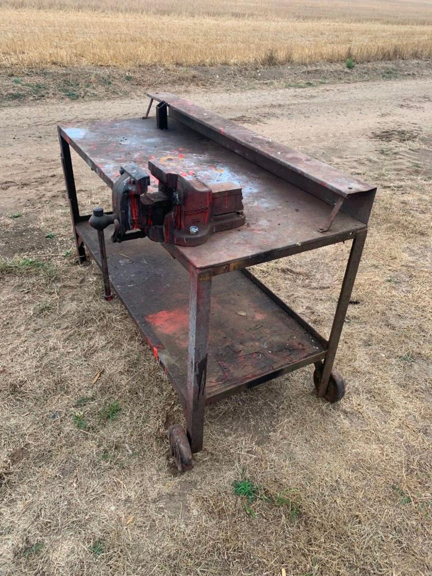 Metal work Bench and Vice