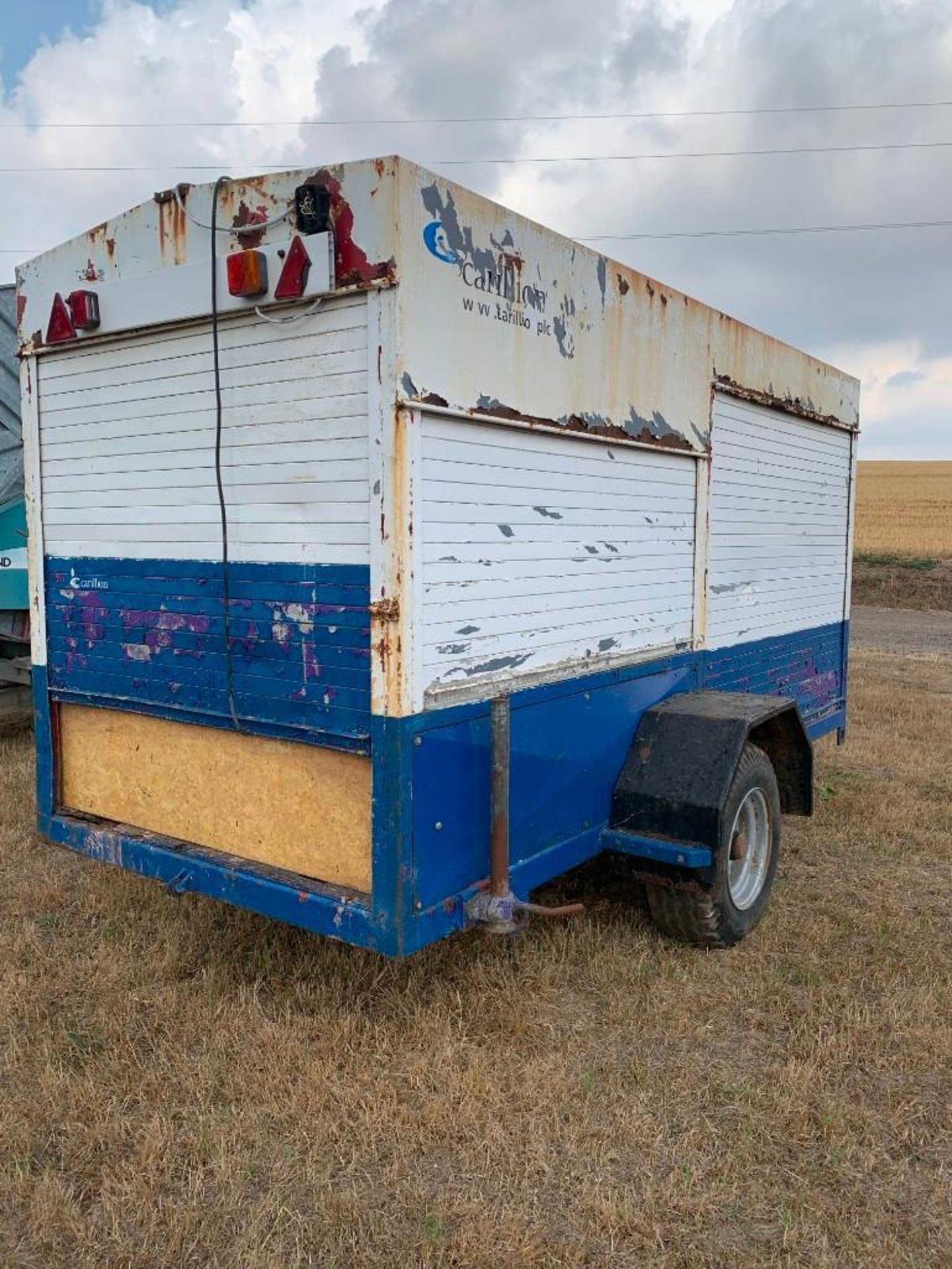 Single Axle Box Trailer - Roller Shutter Doors - Image 3 of 4