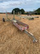 Single Axle Irrigation Pipe Trailer