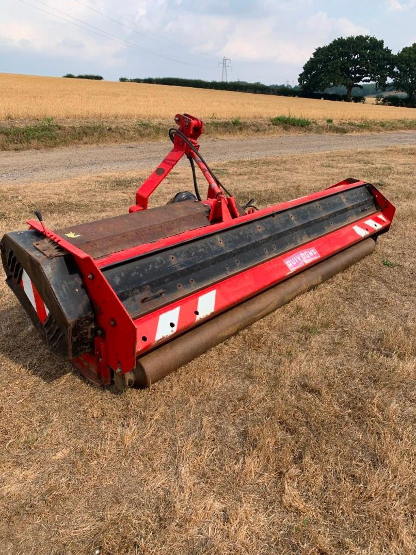 2007 Quivogne JBV Flail Mower 3m - Image 4 of 11