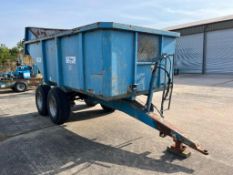 1988 G T Bunning 12T Dump Trailer