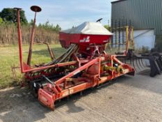 1999 Maschio DM400 4 Metre Power Harrow, c/w Weaving Mistral 4000 4 Metre Power Harrow