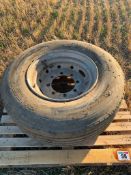 Super Single Tyre on Wheel to Fit Bunnings Dump Trailer