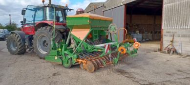 Amazone AD-P 403 SUper Drill c/w Amazone KG4000 Super Power Harrow