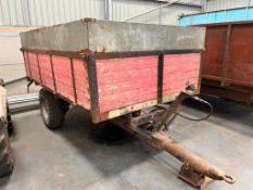 Wooden Bodied Grain Trailer