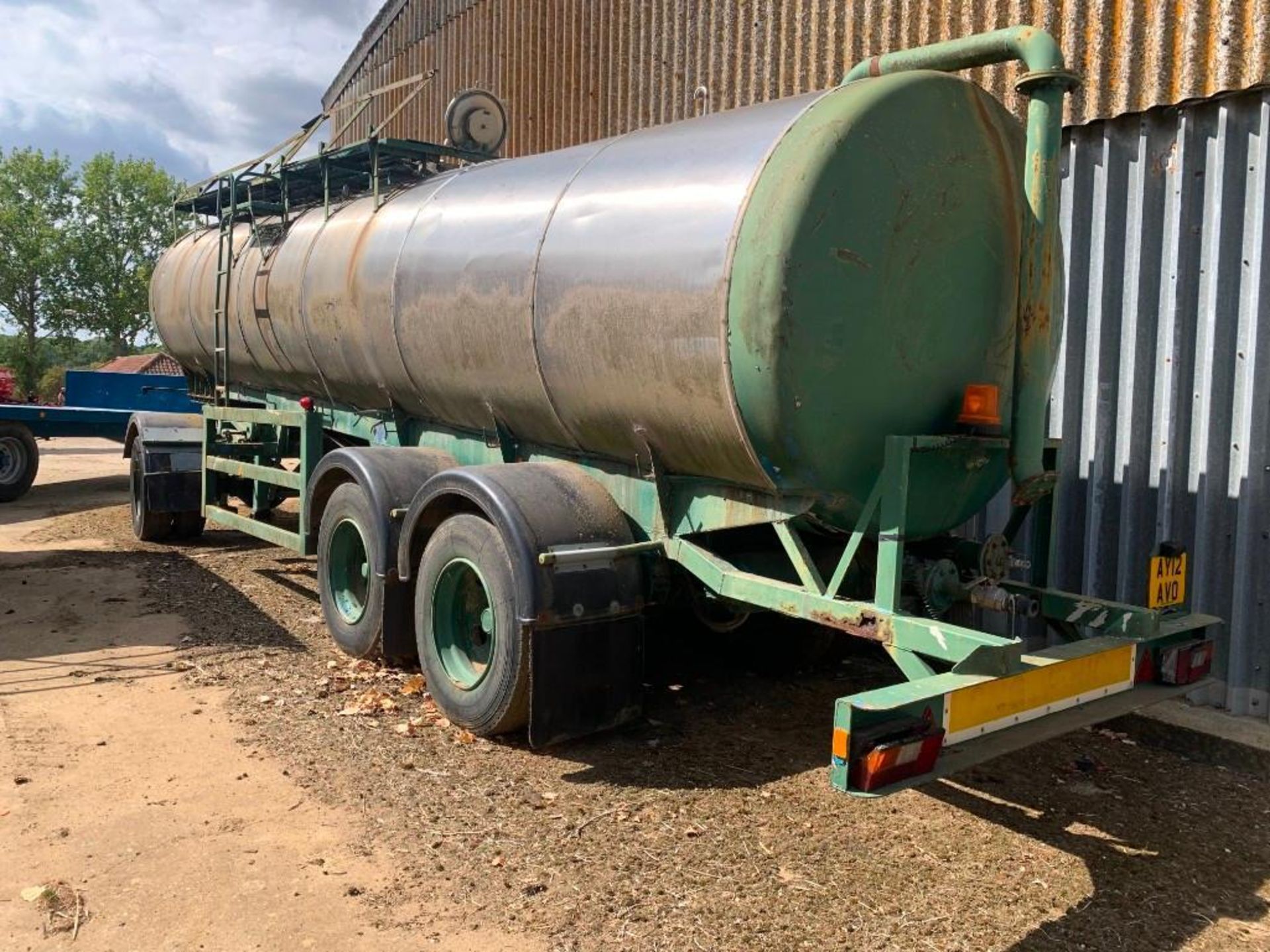 1982 20,000 Litre Thompson Tankers / Clarke Chapman Engineering Stainless Steel Tanker - Image 3 of 5