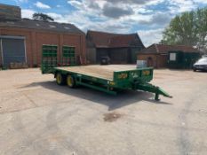 2012 Herbst 15T Low Loader Trailer