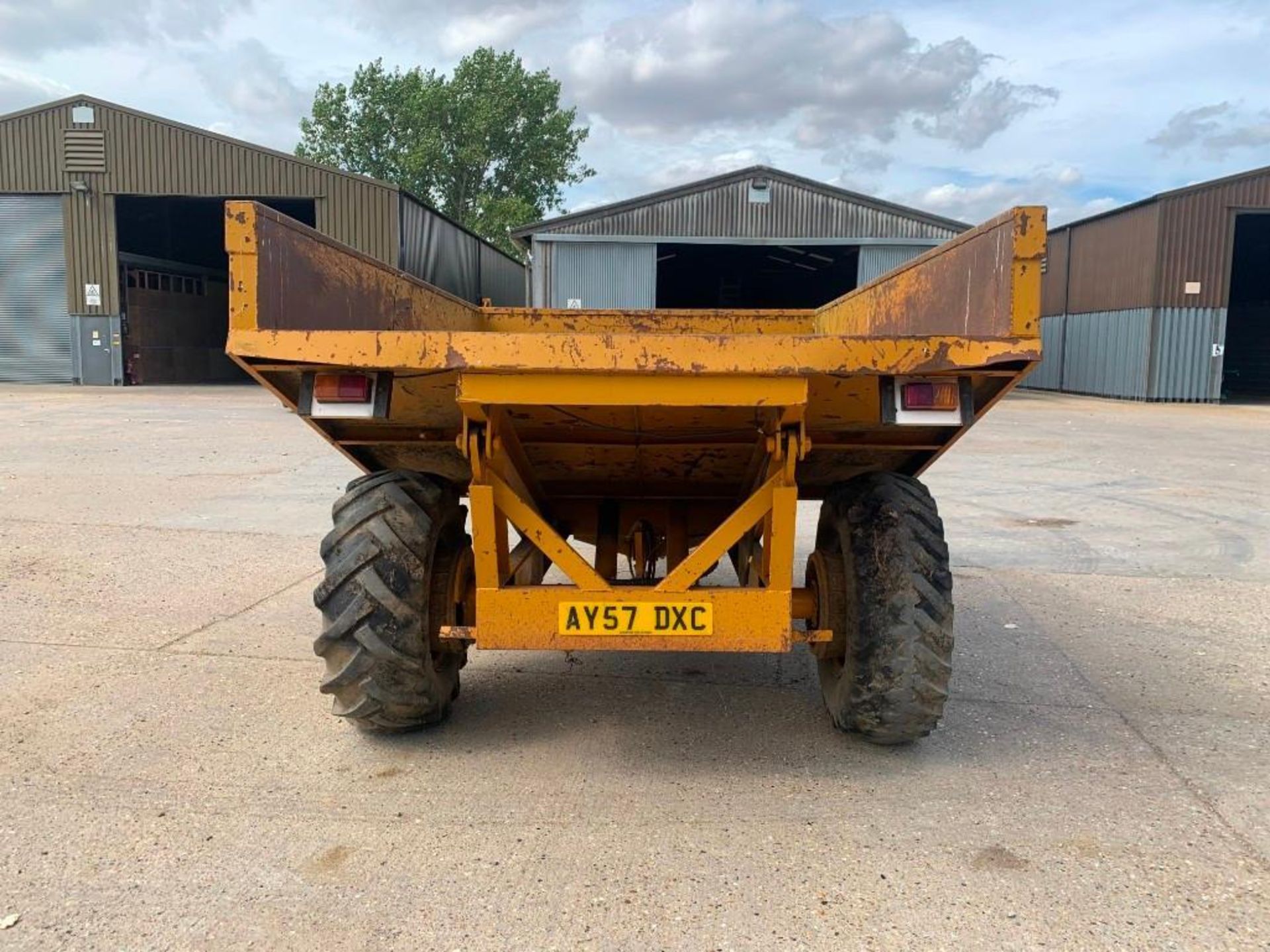 1980 Western 8T Single Axle Dump Trailer - Image 7 of 11