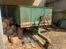 1978 Brian Legg 4T Single Axle Grain Trailer