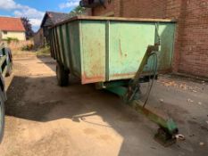 1978 Brian Legg 4T Single Axle Grain Trailer