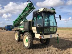 2002 Househam Airride 2000 24m self-propelled sprayer with 2000l tank and triple nozzles on 320/85R3
