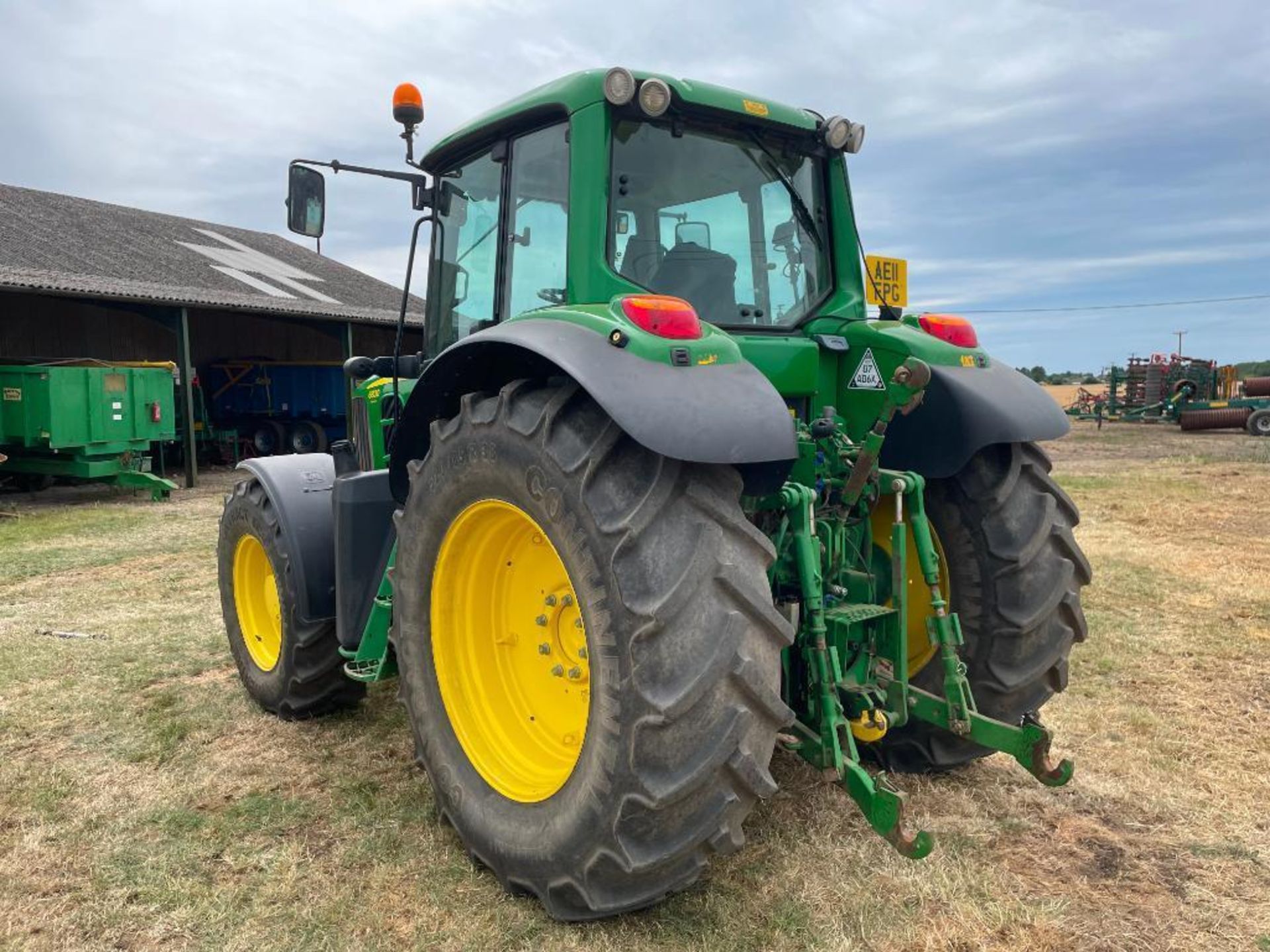 2011 John Deere 6830 Premium 4wd 40kph AutoQuad tractor with Degenhart front linkage, 3 manual spool - Image 13 of 23