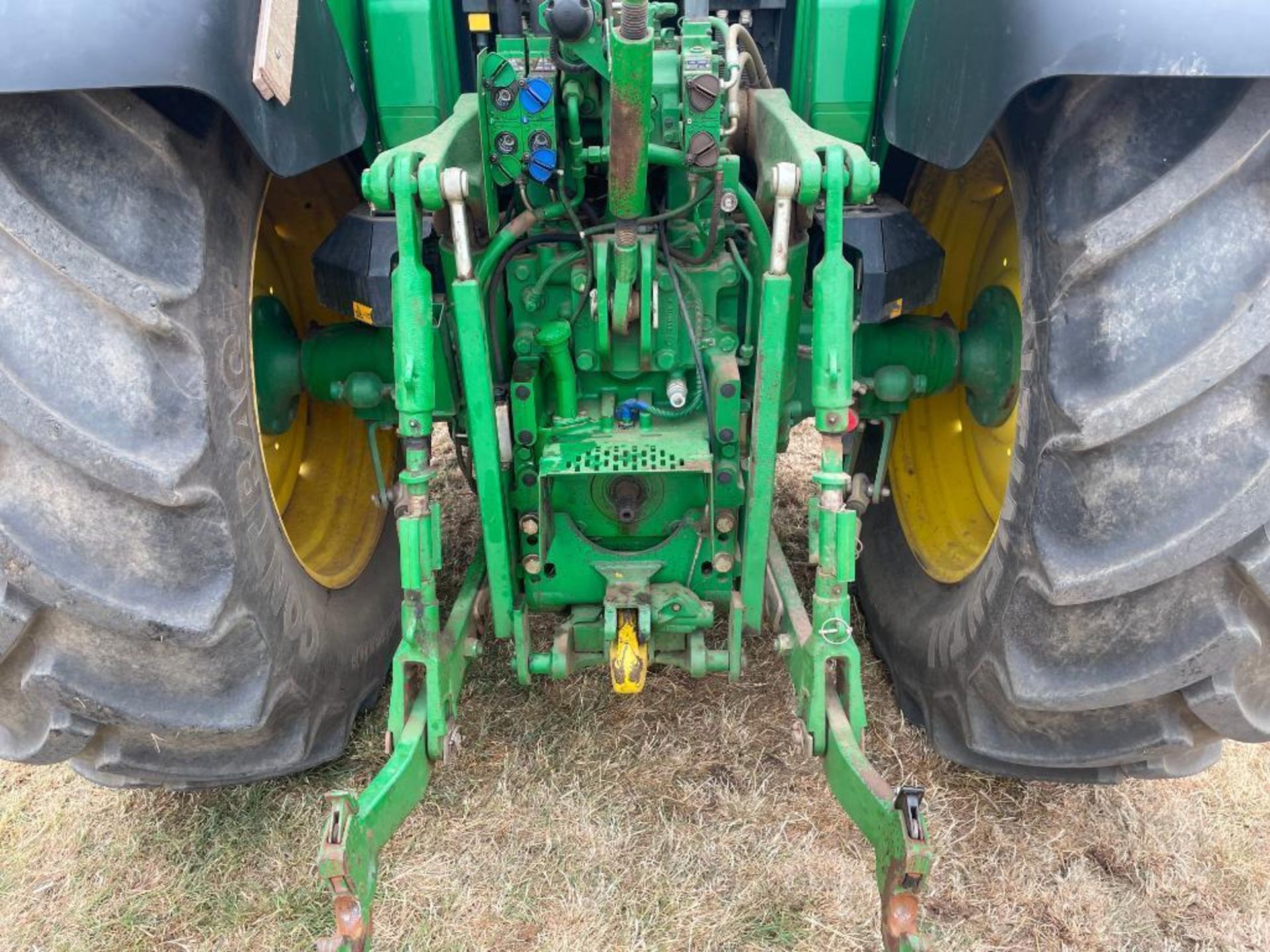 2011 John Deere 6830 Premium 4wd 40kph AutoQuad tractor with Degenhart front linkage, 3 manual spool - Image 11 of 23