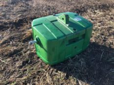 John Deere 900kg front weight block