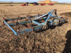 Pig tail cultivator 10ft, linkage mounted