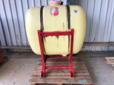 Hardi MX600 front mounted plastic tank