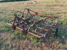 Springtine cultivator 9ft, linkage mounted